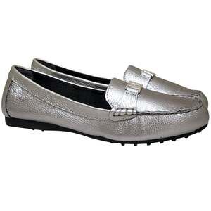 Giani Bernini Women Dailyn Slip On Penny Loafers Size US 7.5M Light Pewter